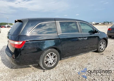2013 Honda Odyssey Ex from USA, damaged, VIN 5FNRL5H49DB089075